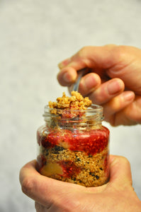 Torta crocante de almendras
