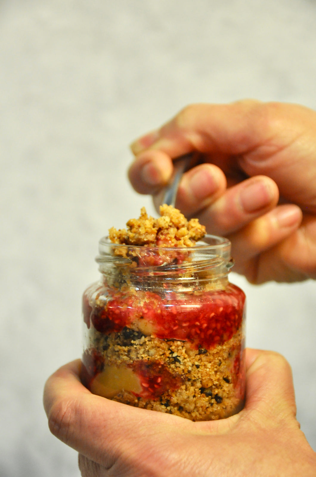 Torta crocante de almendras