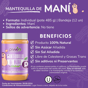 MANTEQUILLA DE MANÍ