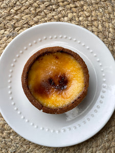 Tarta crème brûlée keto