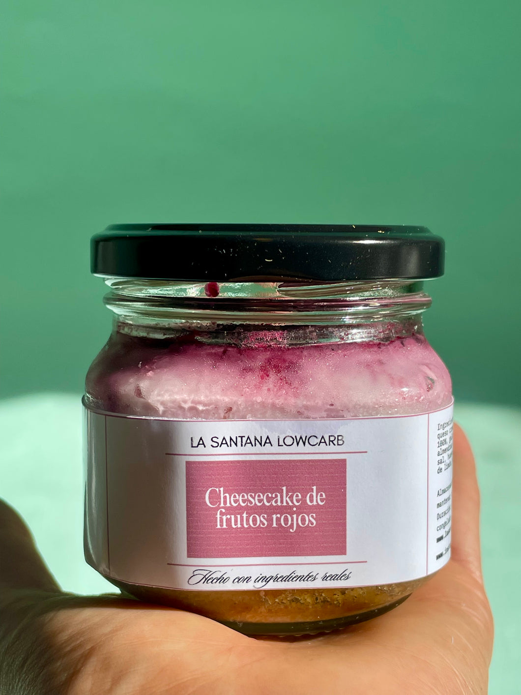 CHEESECAKE FRIO DE FRUTOS ROJOS